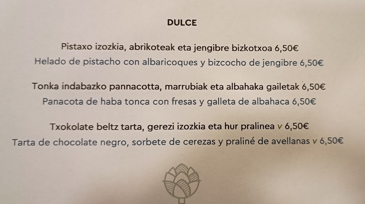 Menu - Orburu photo 5