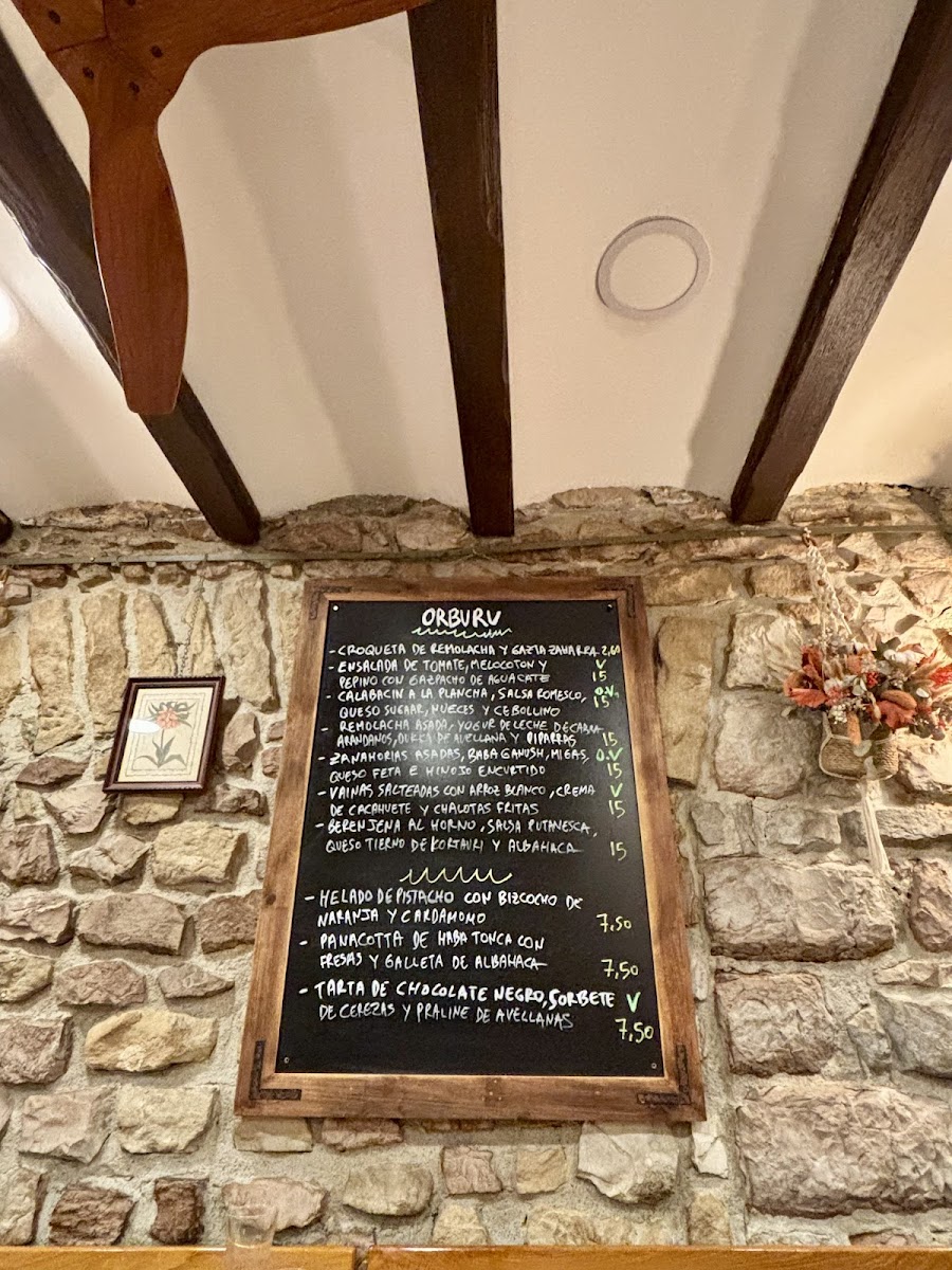 Menu - Orburu photo 6