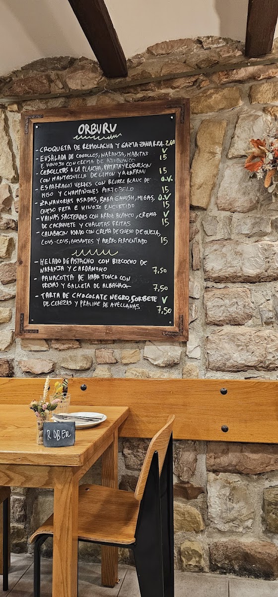 Menu - Orburu photo 9